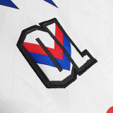 1995/96 Lyon Home White Retro Soccer Jersey
