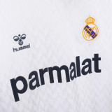 1986/1988 RM White Home Retro Soccer Jersey
