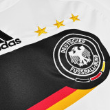 2008 Germany Home White Retro Soccer Jersey