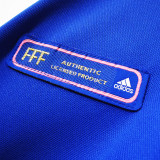 2000 France Home Blue Retro Soccer Jersey