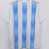 2018 Argentina Home Retro Fans Soccer Jersey