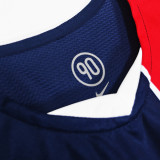 2004/2005 PSG Home Blue Retro Soccer Jersey