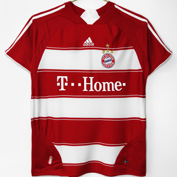 2007/08 BFC Home Red Retro Soccer Jersey
