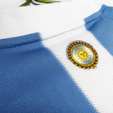 2010 Argentina Home Retro Retro Soccer Jersey