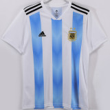 2018 Argentina Home Retro Fans Soccer Jersey