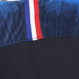 2018 France Home Retro Long Sleeve Soccer Jersey