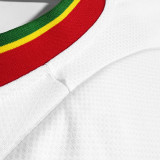 2002 Senegal Away White Retro Soccer Jersey