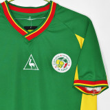 2002 Senegal Home Green Retro Soccer Jersey