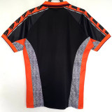 1998/1999 Roma Third Black Retro Soccer Jersey