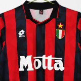 1992/94 AC Milan Home Retro Soccer Jersey