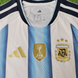 2026/27 Argentina Home Player Version Kids Soccer Jersey 球员版童装