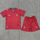 2026/27 Portugal Home Red Kids Soccer Jersey 红色裤子