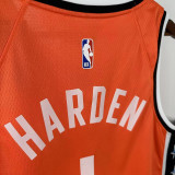 2026 Clippers HARDEN #1 Orange City Edition NBA Jerseys