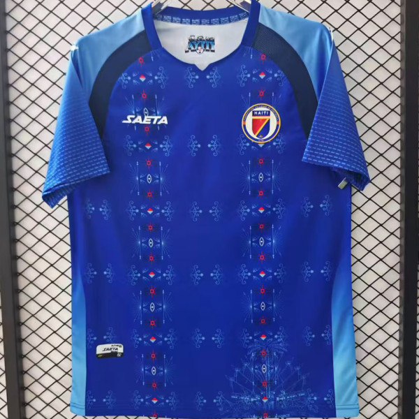 2026 Haiti Home Blue Fans Soccer Jersey 海地