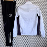 2026 M Utd White Windbreaker Jacket  （A Set）