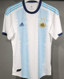 2019 Argentina Home Retro Player Version Soccer Jersey 球员版