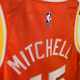 2026 Cleveland MITCHELL #45 Orange City version NBA Jerseys