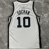 2026 Spurs DEROZAN #10 Grey NBA Jerseys