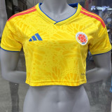 2026/27 Colombia Home Yellow Women Soccer Jersey