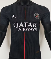 2025/26 PSG 4th Black Player Version Soccer Jersey