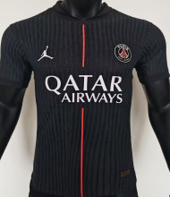 2025/26 PSG 4th Black Player Version Soccer Jersey