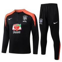 2026/27 Brazil Black Sweater Tracksuit