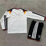 2026/27 Germany Home White  Kids Long Sleeve Soccer Jersey长袖童装