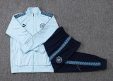 2026/27 Man City Light Blue Kids Jacket Tracksuit