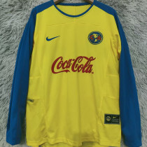 2003/2004 Club America Home Retro Long Sleeve Soccer Jersey