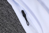 2026/27 PSG White Zipper Jacket Tracksuit