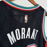 2026 Grizzlies MORANT #12 Black Retro NBA Jerseys