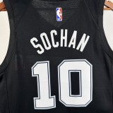 2026/27 Spurs DEROZAN #10 Black City version NBA Jerseys