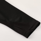 2026/27 AD Black Kids Sweater Tracksuit