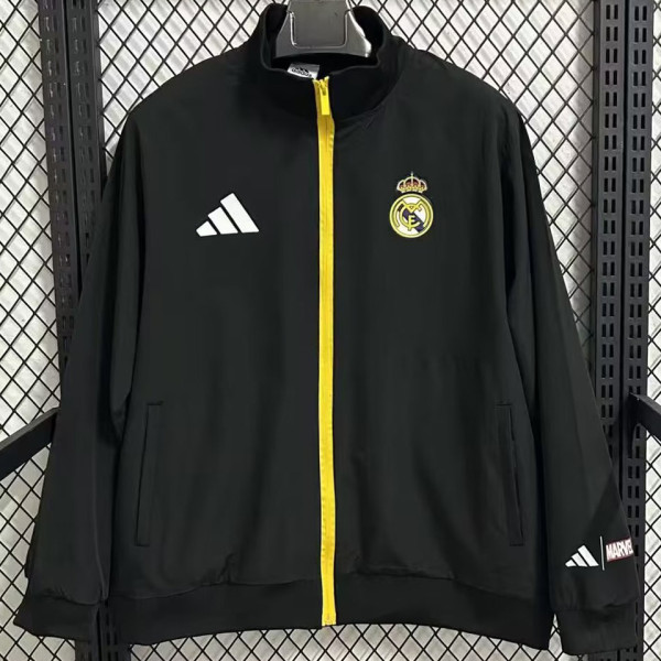 2026 RM x MARVEL Special Edition Black Windbreaker