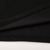 2026/27 AD Black Kids Sweater Tracksuit