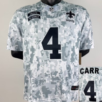 CARR # 4 Men's New Orleans Saints NFL Jersey  圣徒
