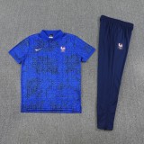 2026/27 France Blue POLO Training Tracksuit