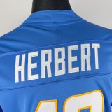 HERBERT #10 Men's Los Angeles Chargers NFL Jersey 闪电