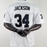 JACKSON #34 Men's Las Vegas Raiders NFL Jersey 突袭者