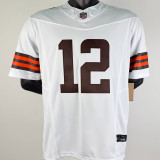 SANDERS #12 Men's Cleveland Browns NFL Jersey 布朗