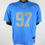 HUTCHINSON #97 Men's Detroit Lions NFL Jersey 雄狮