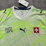 2026/27 Switzerland Away Yellow Fans Soccer Jersey