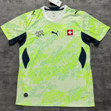 2026/27 Switzerland Away Yellow Fans Soccer Jersey