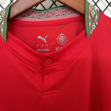 2026/27 Morocco Home Red Fans Soccer Jersey