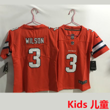 WILSON #3 Denver Broncos Kids NFL Jersey 野马