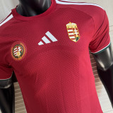 2026/27 Hungary Home Red  Player Version Soccer Jersey