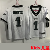 HURTS #1 Philadelphia Eagles Kids NFL Jersey 老鹰