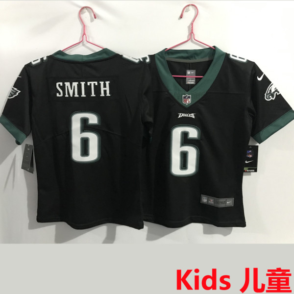 SMITH  #6 Philadelphia Eagles Kids NFL Jersey 老鹰