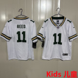 REED #11 Green Bay Packers Kids NFL Jersey 包装工
