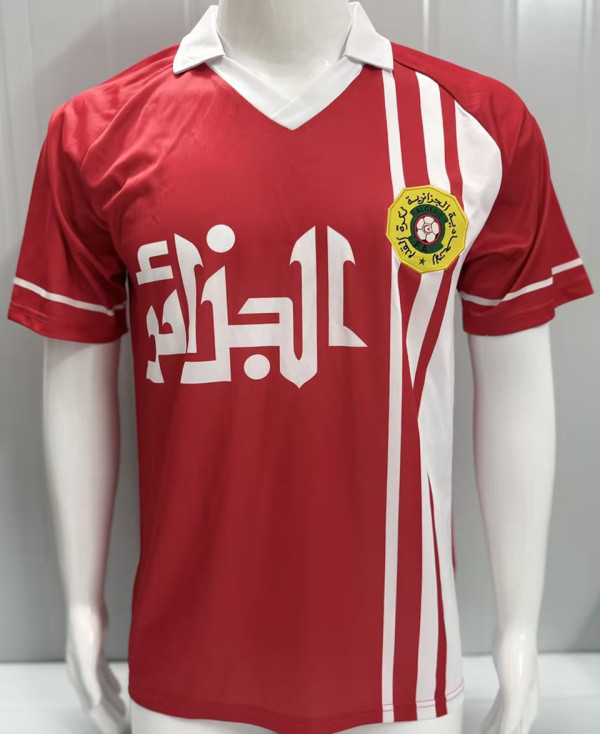 1986 Algeria Away Retro Soccer Jersey
